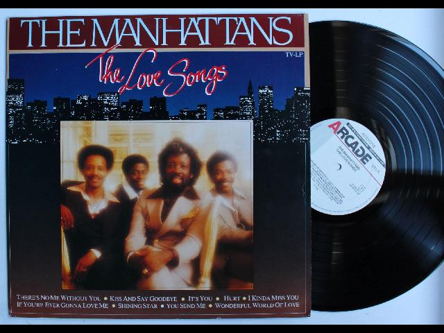 Manhattans The Love Songs NL LP 1986 Top!