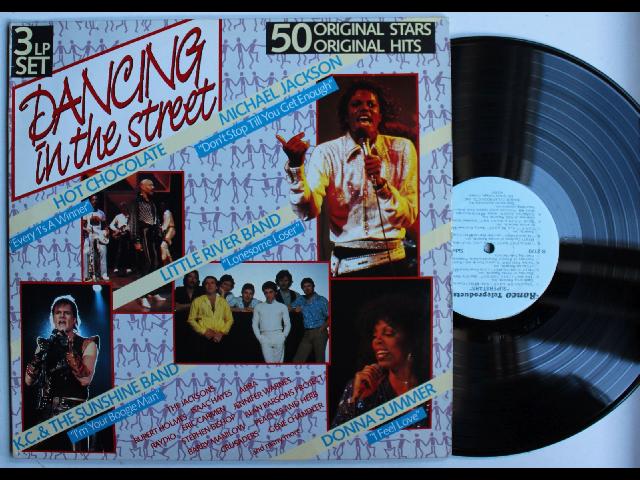 Dancing In The Street NL 3LP Michael Jackson Kiss Donna Summer Alan Parsons
