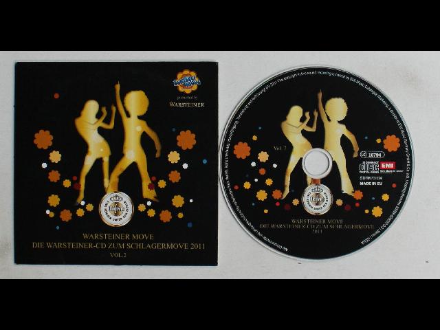Warsteiner Move - Schlagermove 2011 Vol. 2 Adv Cardcover CD 2011 Paul Kuhn