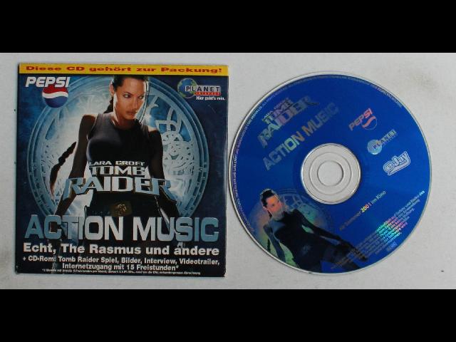 Lara Croft - Tomb Raider (Action Music) Cardcover CD 2001 Echt The Rasmus