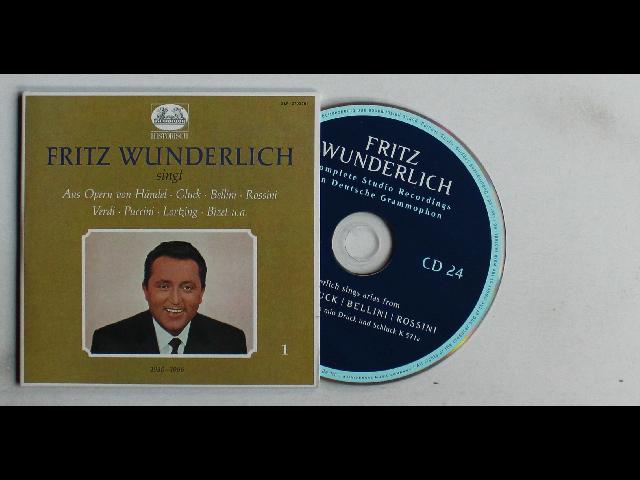 Fritz Wunderlich Discs 24/25 From: Complete Studio Recordings On DG GER 2CD