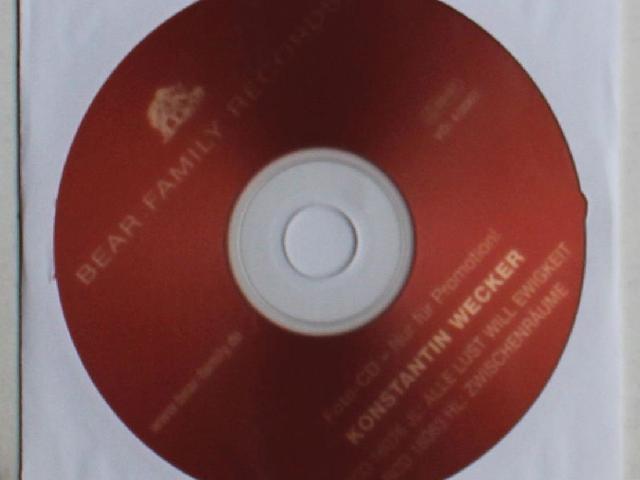 Konstantin Wecker Foto CD Ger Promo Only CD  2007