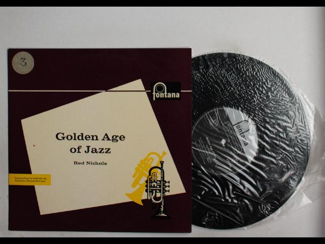 Red Nichols Golden Age Of Jazz GER 10in LP 1962 Fontana J73810 Jazz