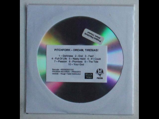 Project Pitchfork Dream, Tiresias! GER ADV CDR 2009 Darkwave EBM