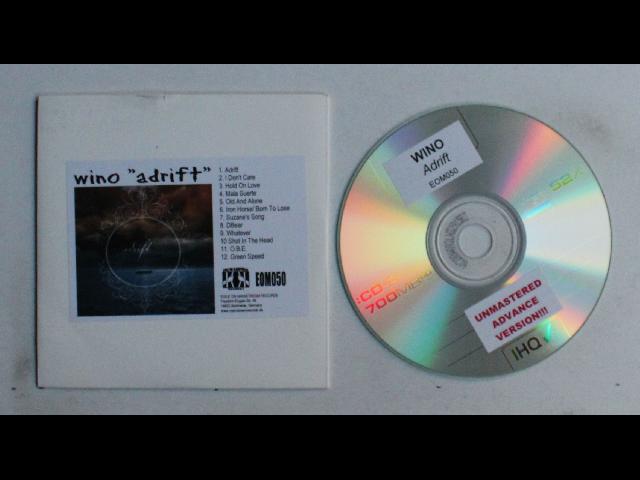 Wino Adrift - Unmastered Advance Version GER CDR 2010