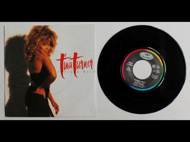 Tina Turner Typical Male EU 7inch Vinyl Single 1986