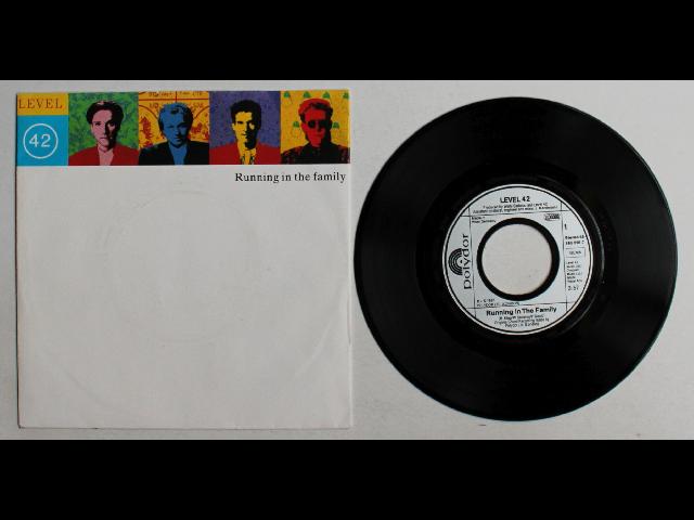 Level 42 Running In The Family GER 7inch Vinyl Single 1987