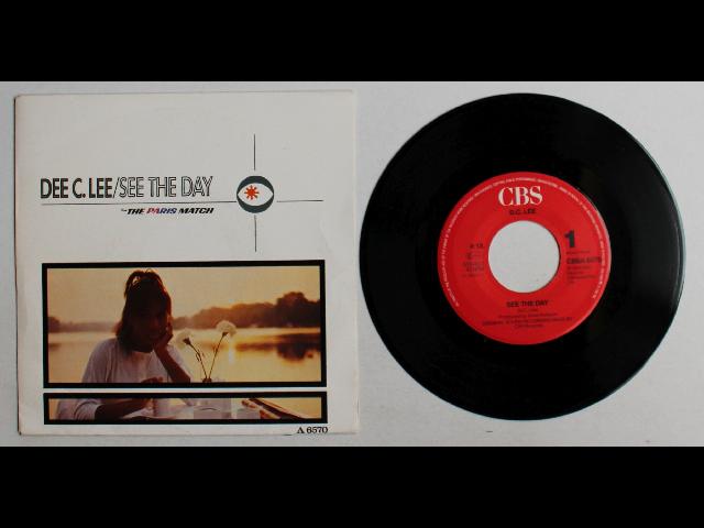 Dee C. Lee See The Day EU 7inch Vinyl Single 1985 Top Soul Smooth Jazz
