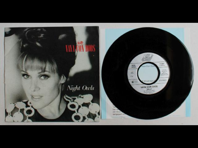 Vaya Con Dios Night Owls EU 7inch Vinyl Single 1990 + PR-Insert Top