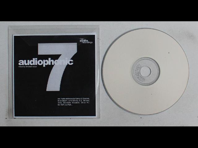 Christian Weber Audiophonic 7 GER Adv CDR 2002 Techno