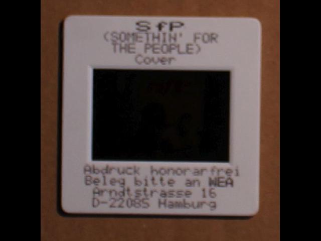Somethin' For The People This Time It's Personal Orig Promo Publishing Slide '97
