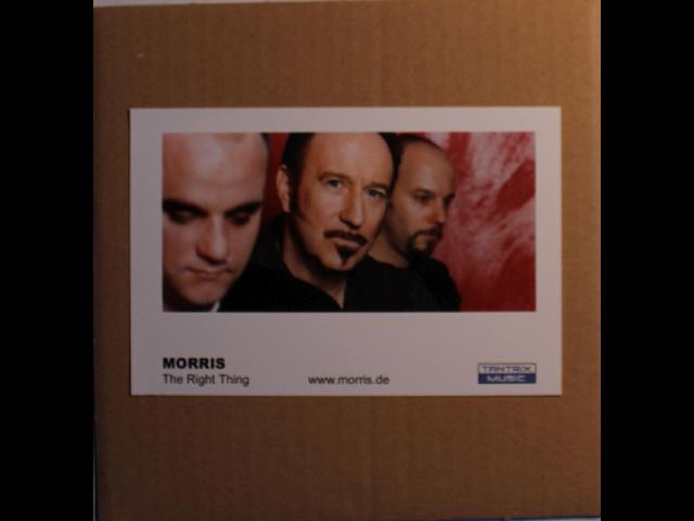 Morris The Right Thing - Original Fullcolour Promo Publishing Photo