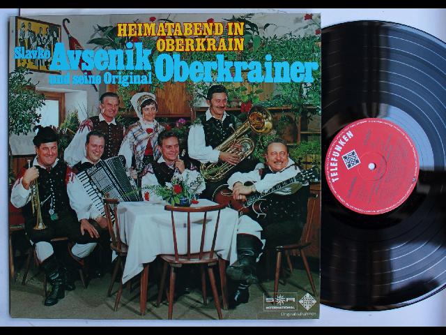 Slavko Avsenik Und Seine Original Oberkrainer Heimatabend In Oberkrain LP 1972